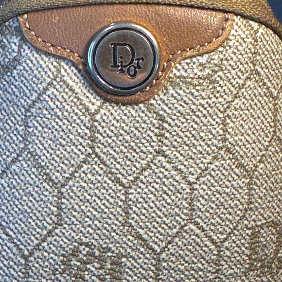Dior Brown and Tan Coin Pouch - Picture 10 of 15
